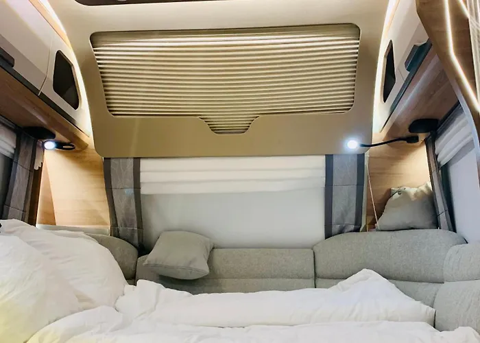 5 Sterne Wohnwagen Direkt An Der Messe - Beheizt- Inklusive Stellplatz & Wlan - New Caravan At Fairground - Inclusive Caravanparking & Wlan - Direkt Messegelaende-duschraeume Vor Ort - Kitchen - Heating Apartment Hannover